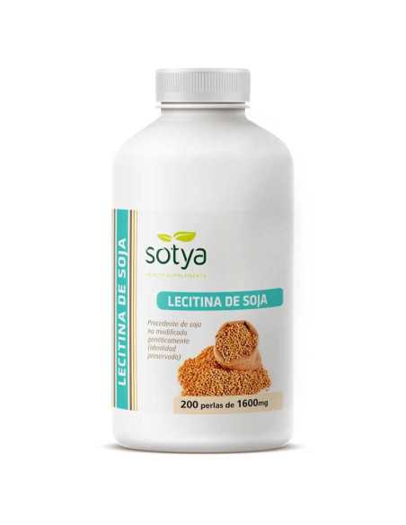 Lecitina de soja 1600mg 200 perlas Sotya Lecitina de soja 1600mg 200 perlas Sotya
